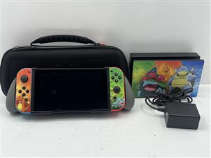 Nintendo Switch HAC-001 Gaming Handheld Console w/ Case and